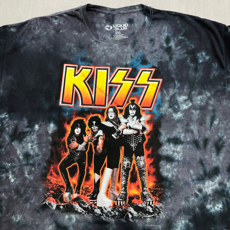[NEW] Liquid Blue T-Shirt Kiss Hotter than Hell (5XL, 6XL)