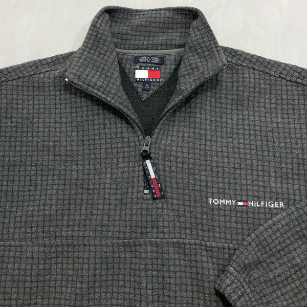 Vintage Tommy Hilfiger Fleeced Zip (M/SHORT)