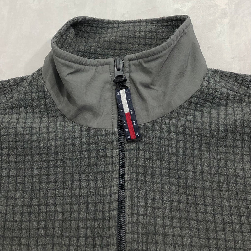 Vintage Tommy Hilfiger Fleeced Zip (M/SHORT)