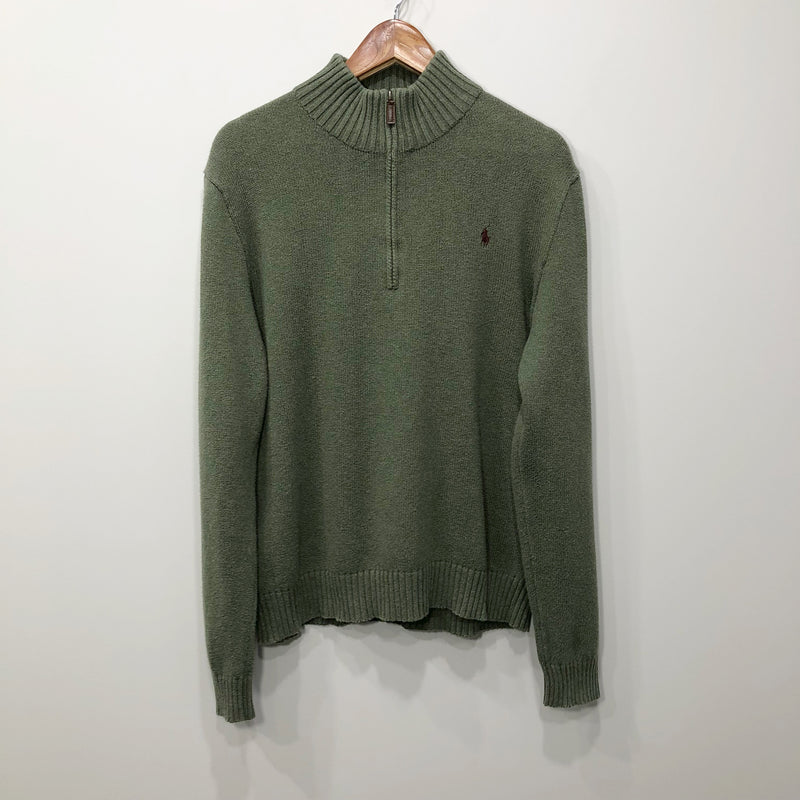 Polo Ralph Lauren Knit Quarter Zip (L/SHORT)