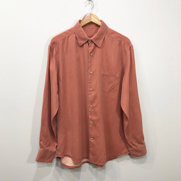 Tommy Bahama Hawaiian Silk Wool Shirt (L)