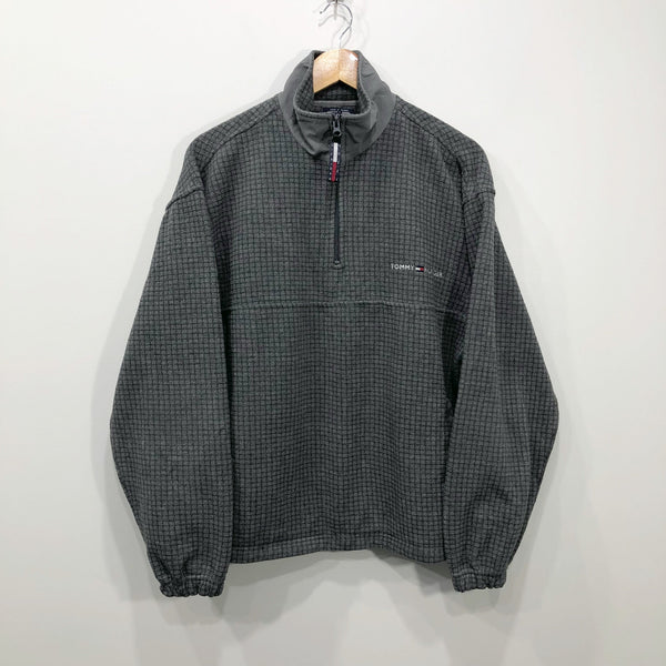 Vintage Tommy Hilfiger Fleeced Zip (M/SHORT)