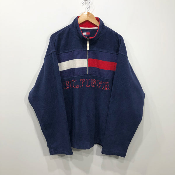 Vintage Tommy Hilfiger Fleeced Zip (XL)