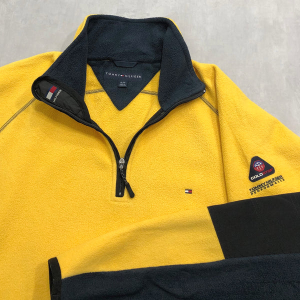 Tommy Hilfiger Fleeced Quarter Zip (L/BIG-XL)