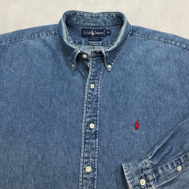 Polo Ralph Lauren Denim Shirt (XL/TALL)