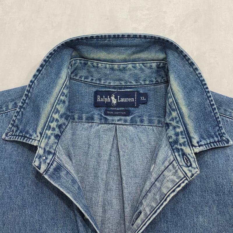 Polo Ralph Lauren Denim Shirt (XL/TALL)