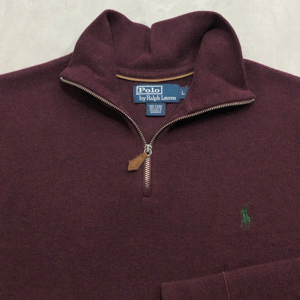 Polo Ralph Lauren Knit Quarter Zip (L)