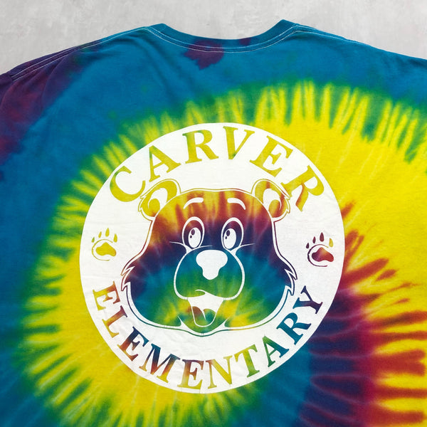 Hanes Tie-Dye T-Shirt Carver Elementary (XL/SHORT)