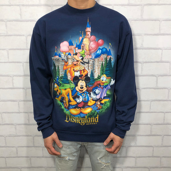 Disney Fleeced Sweatshirt Disneyland Resort (S)