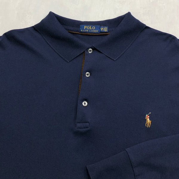 Polo Ralph Lauren Polo Shirt Long Sleeved (2XL/BIG)