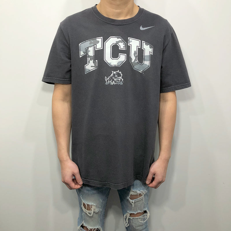 Nike T-Shirt Texas Christian Uni Horned Frogs (L)