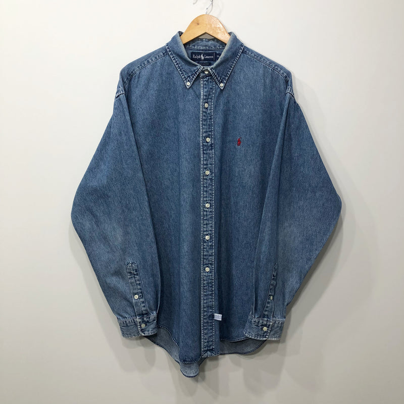 Polo Ralph Lauren Denim Shirt (XL/TALL)