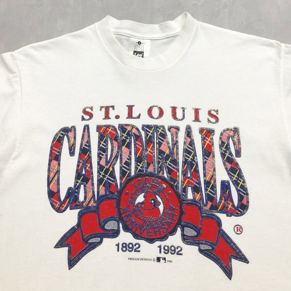 Vintage Lee T-Shirt 1992 MLB St. Louis Cardinals (M)
