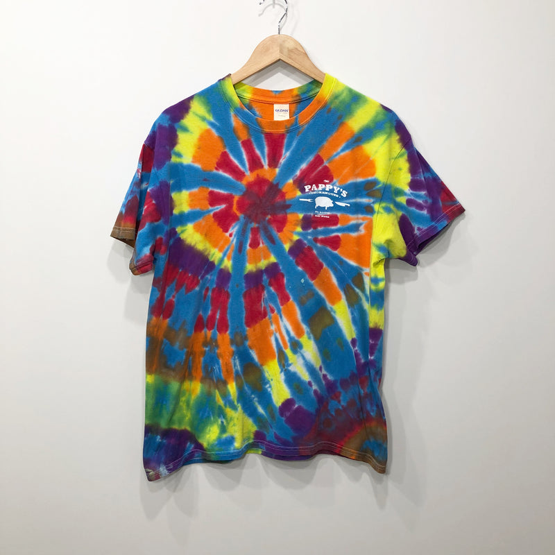 Gildan Tie-Dye T-Shirt Pappy's Smokehouse (M)