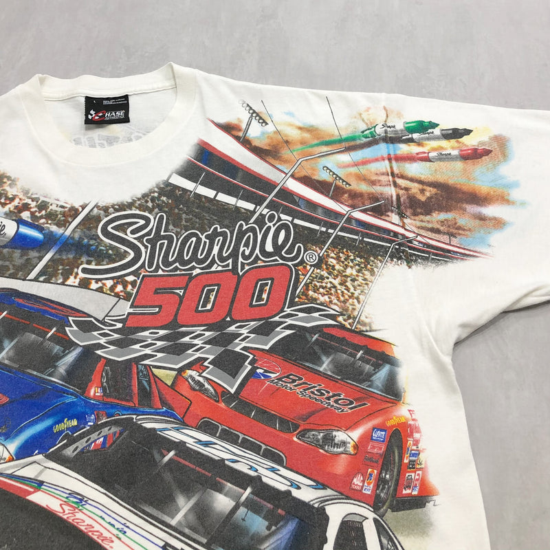 Chase Nascar T-Shirt 2001 Sharpie 500 at Bristol Motor Speedway (XL)