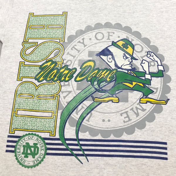 Vintage True-Fan T-Shirt Notre Dame Uni Fighting Irish (L)
