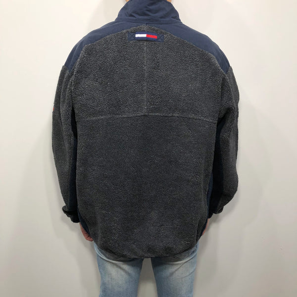 Vintage Tommy Hilfiger Fleeced Quarter Zip (L/BIG)