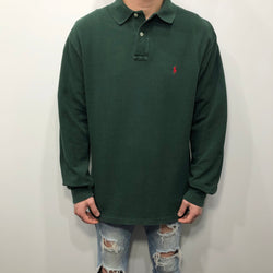 Polo Ralph Lauren Polo Shirt Long Sleeved (M)