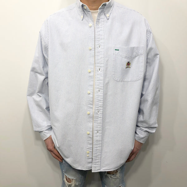 Vintage Tommy Hilfiger Shirt Lion Crest Logo (S-M)