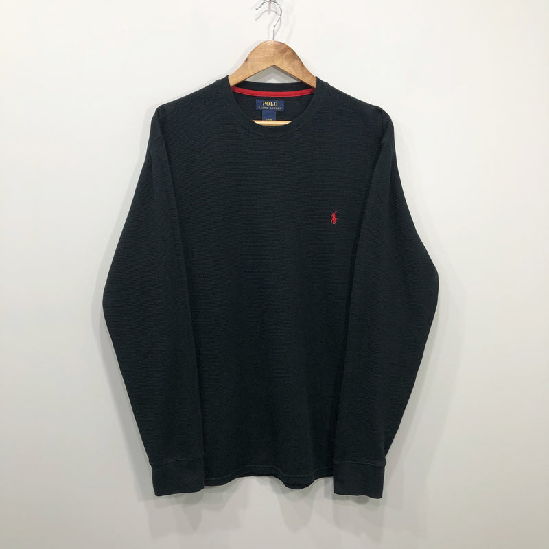 Polo Ralph Lauren Mini Waffle T-Shirt Long Sleeved (L/BIG)