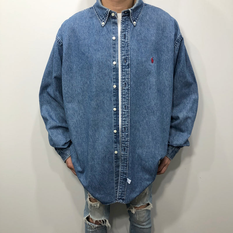 Polo Ralph Lauren Denim Shirt (XL/TALL)