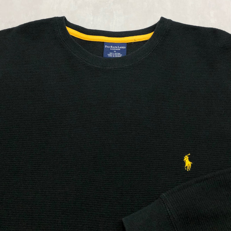 Polo Ralph Lauren Mini Waffle T-Shirt Long Sleeved (XL)