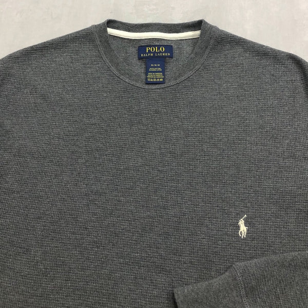 Polo Ralph Lauren Mini Waffle T-Shirt Long Sleeved (M)