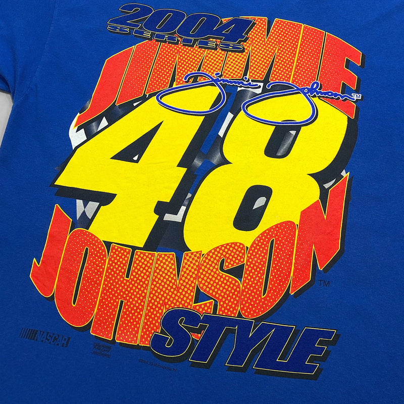 Nascar T-Shirt 2004 Lowe's #48 Jimmie Johnson (XL/TALL)