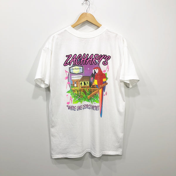 Vintage T-Shirt Zachary's Lake George New York USA (L)
