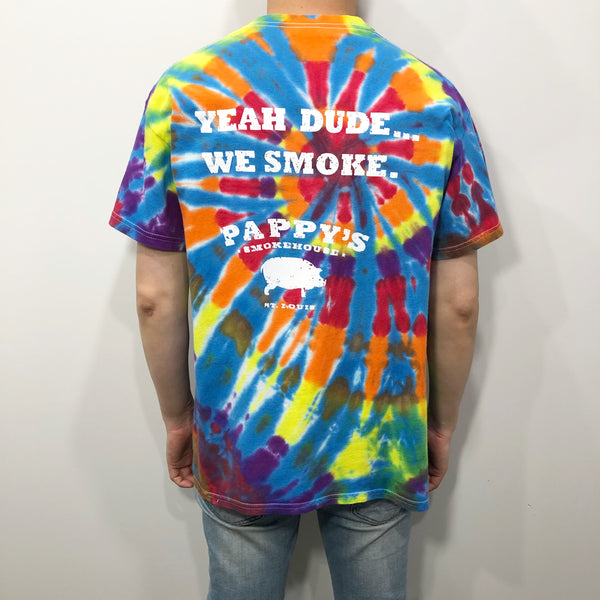 Gildan Tie-Dye T-Shirt Pappy's Smokehouse (M)