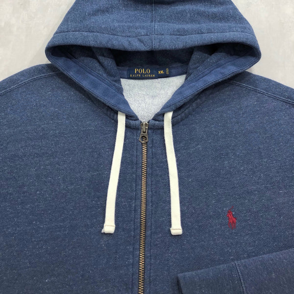 Polo Ralph Lauren Fleeced Hoodie Zip (2XL)