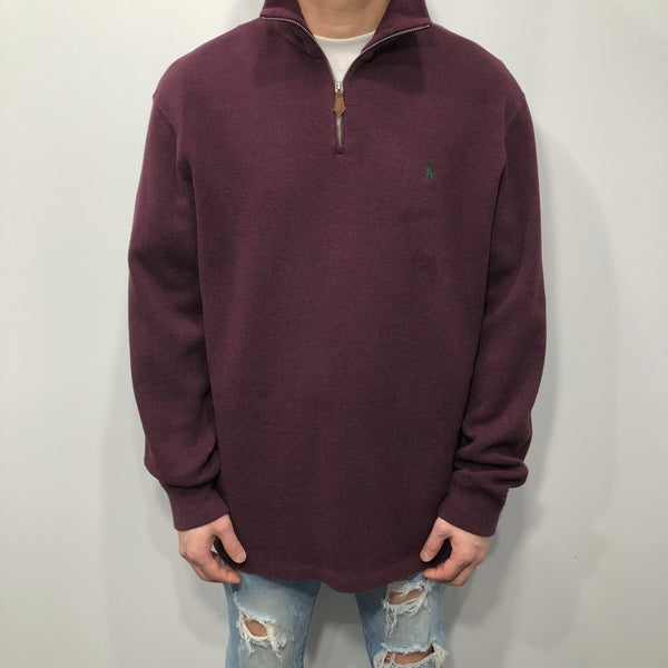 Polo Ralph Lauren Knit Quarter Zip (L)