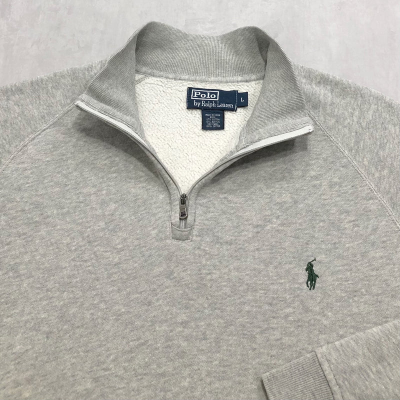 Polo Ralph Lauren Quarter Zip Sweatshirt (L)