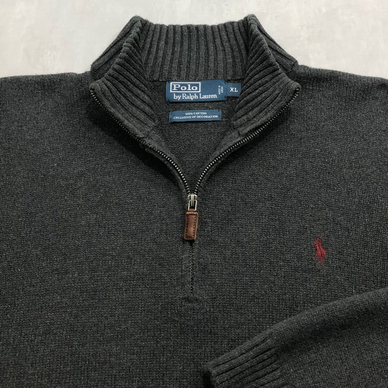 Polo Ralph Lauren Knit Quarter Zip (L/SHORT)
