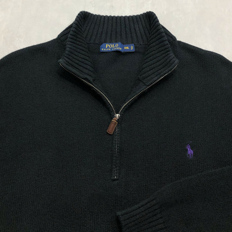 Polo Ralph Lauren Knit Quarter Zip (XL/SHORT)