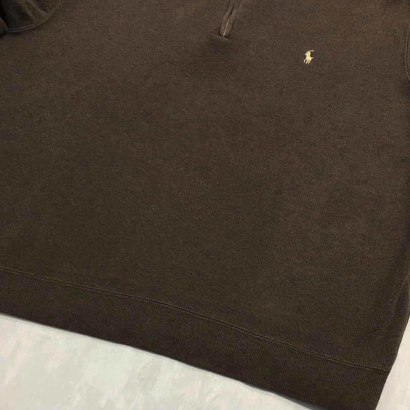Polo Ralph Lauren Knit Quarter Zip (L/BIG/SHORT)