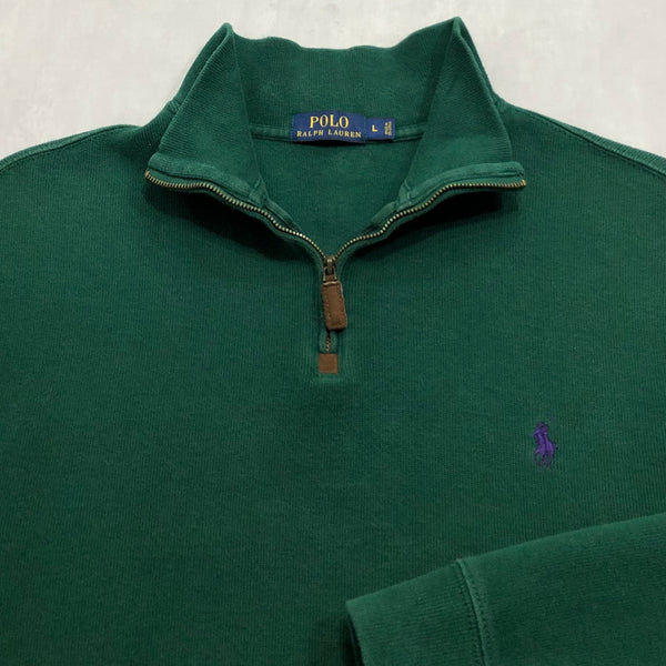 Polo Ralph Lauren Knit Quarter Zip (L/SHORT)