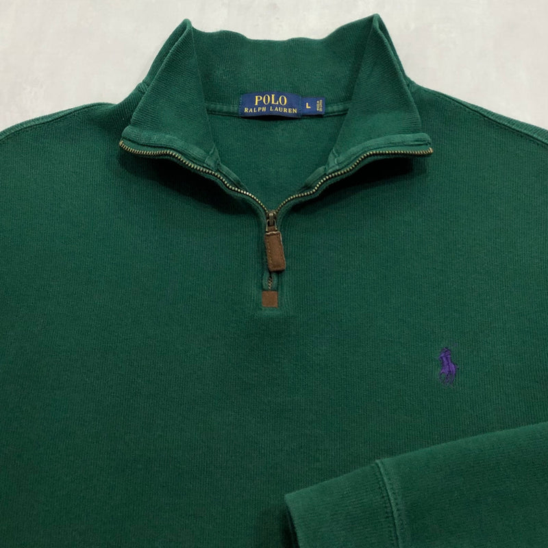 Polo Ralph Lauren Knit Quarter Zip (L/SHORT)