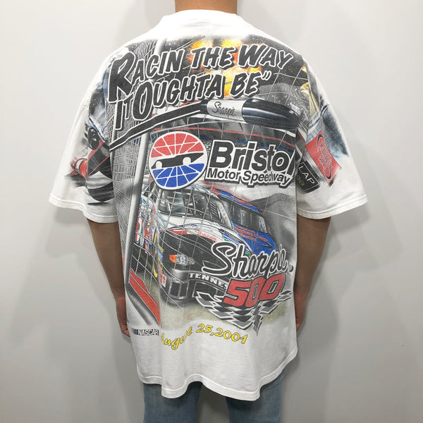 Chase Nascar T-Shirt 2001 Sharpie 500 at Bristol Motor Speedway (XL)