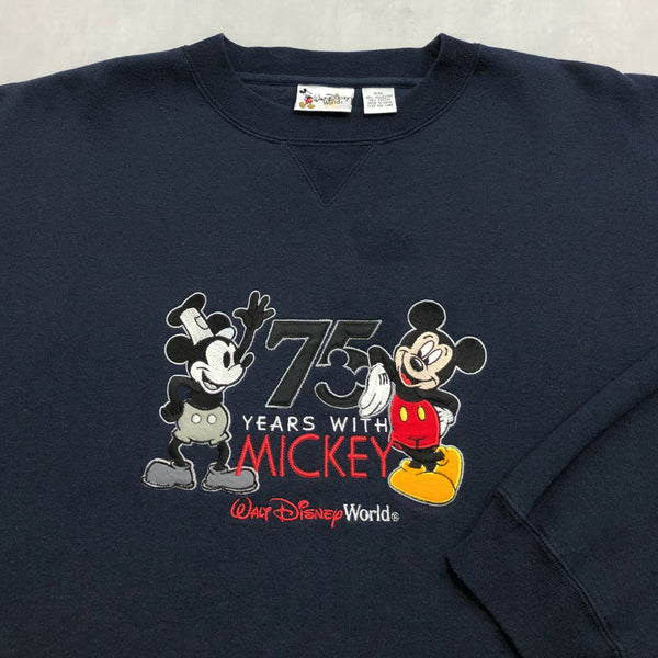 Vintage Disney Sweatshirt Mickey (2XL/BIG/TALL)
