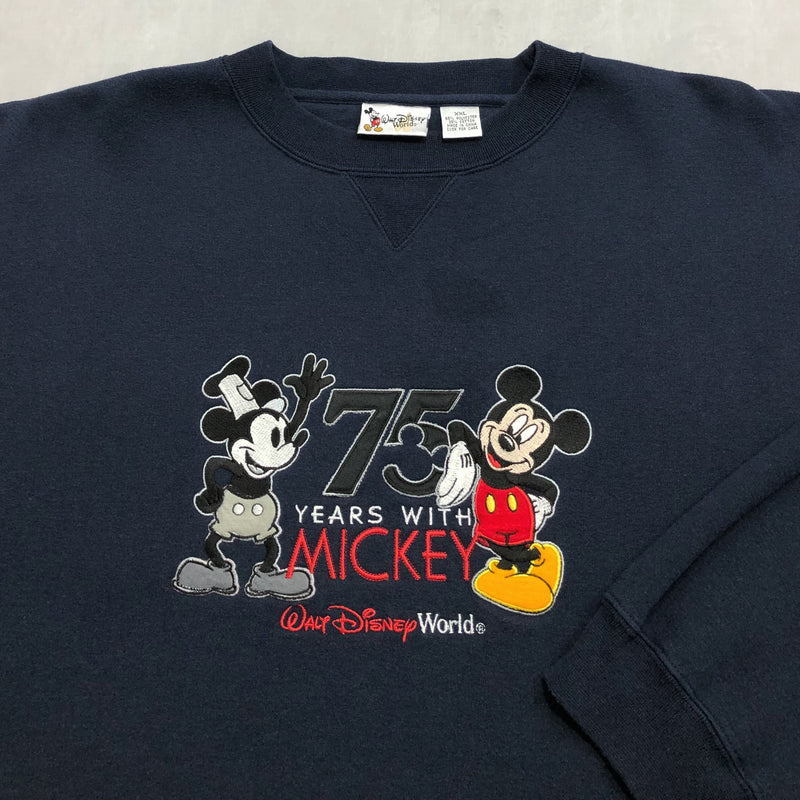 Vintage Disney Sweatshirt Mickey (2XL/BIG/TALL)
