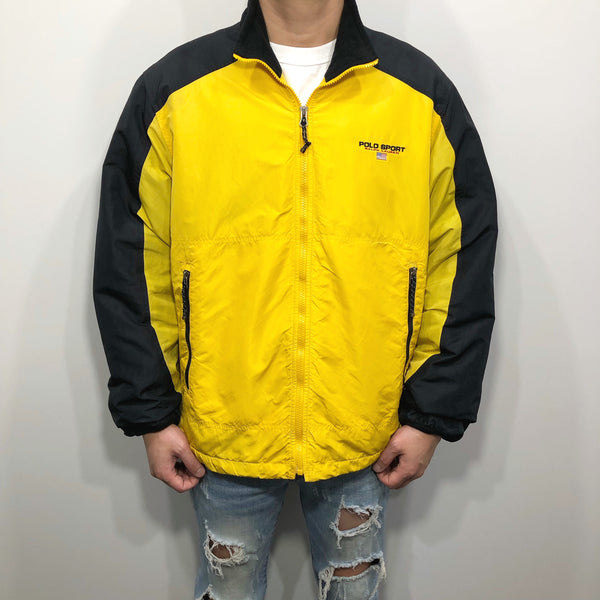 Vintage Polo Sport Ralph Lauren Fleece Lined Jacket (M/BIG)