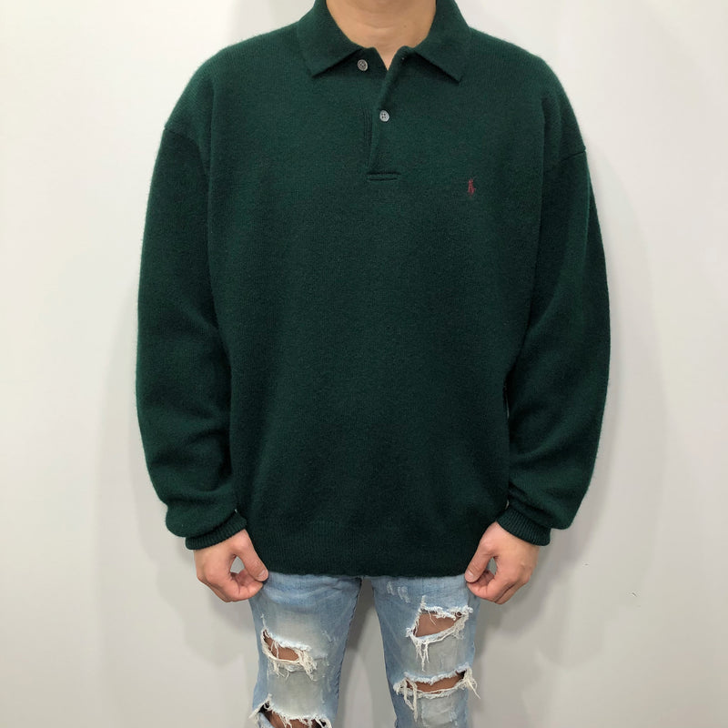Polo Ralph Lauren Wool Knit Sweater (L/SHORT)