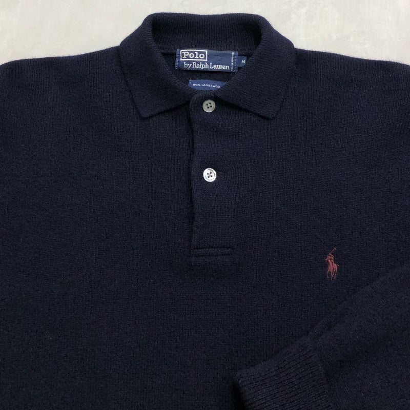 Vintage Polo Ralph Lauren Wool Knit Sweater (M)