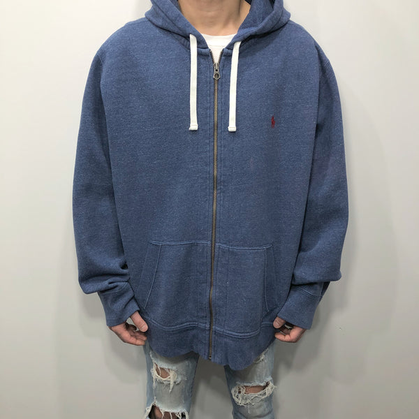 Polo Ralph Lauren Fleeced Hoodie Zip (2XL)