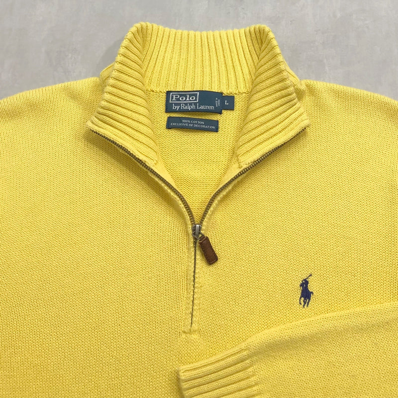 Polo Ralph Lauren Knit Quarter Zip (L)