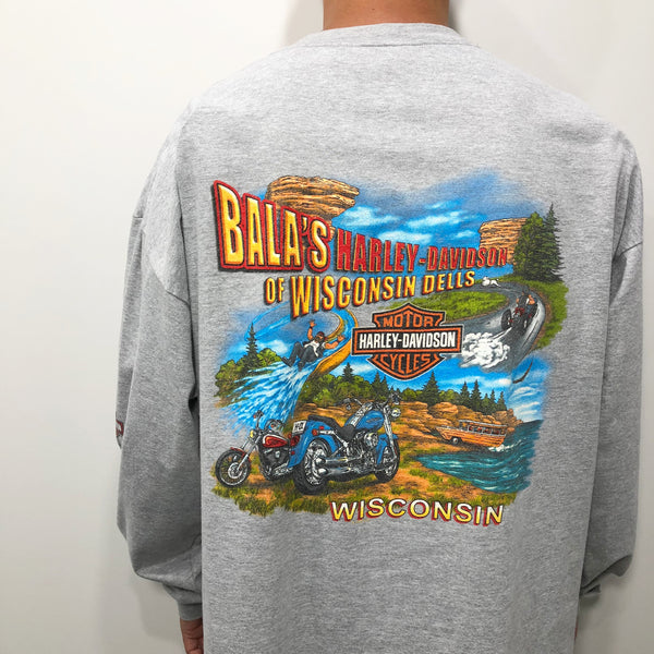 Harley Davidson T-Shirt Wisconsin USA (2XL/TALL)