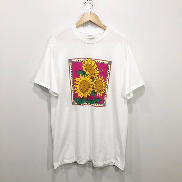 Vintage Harbourside Graphics T-Shirt Sunflower USA (XL)