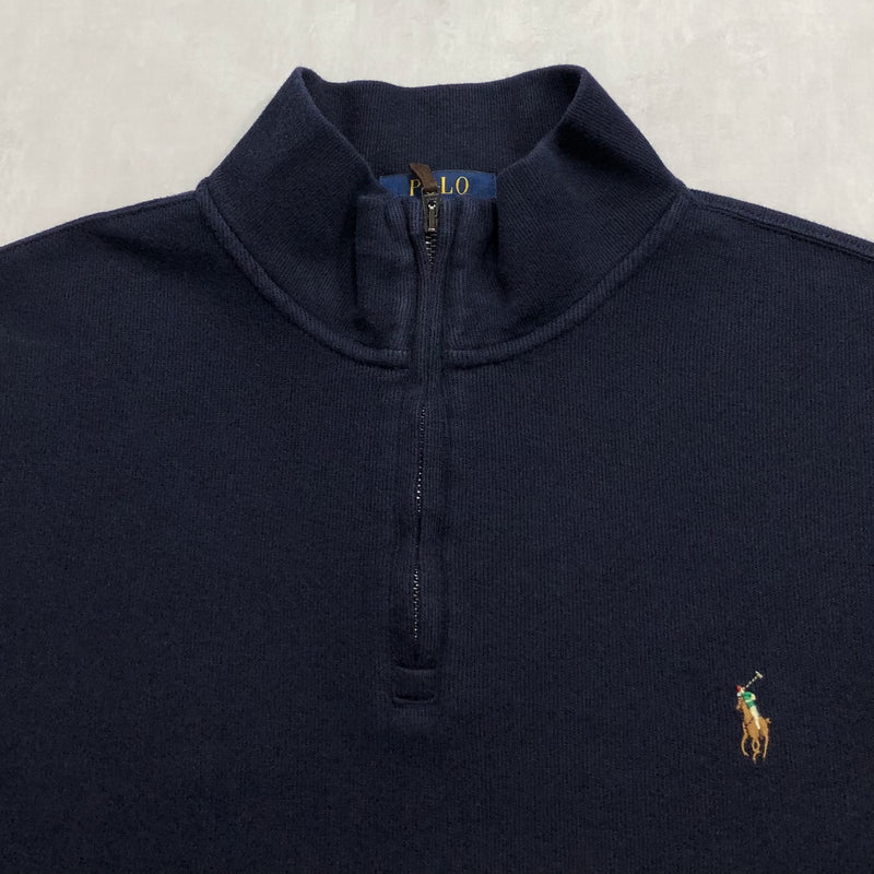 Polo Ralph Lauren Knit Quarter Zip (XL/BIG-2XL)