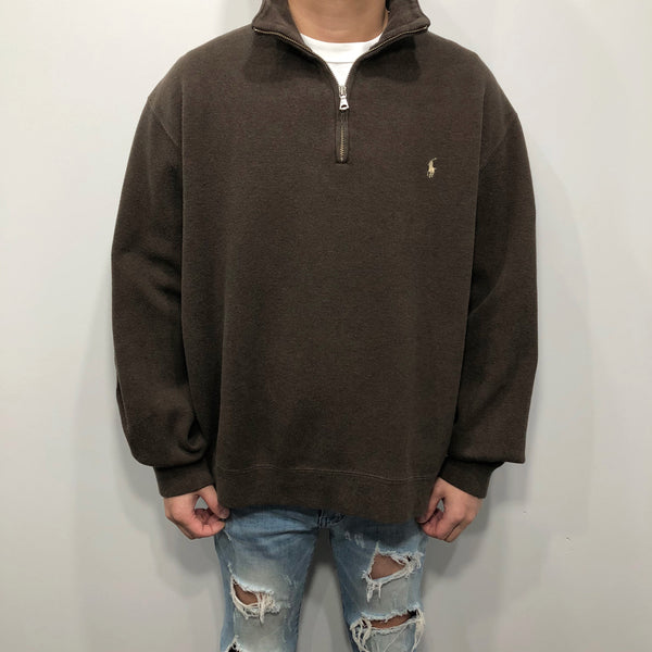Polo Ralph Lauren Knit Quarter Zip (L/BIG/SHORT)